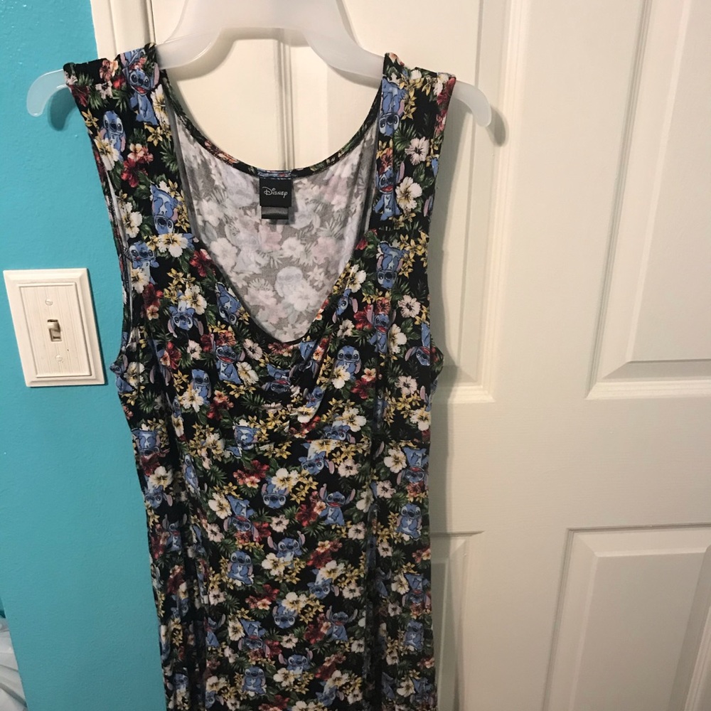 Disney floral stitch dress 2X